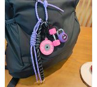 TEMU Llavero Gym Series de cuerda a , colgante de moda para bolso, llavero de mancuerna y pesas rusas, dijes para bolso