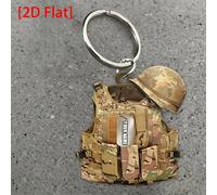 TEMU Llavero Táctico de Chaleco 2D con Personalización de /Texto - Réplica de Chaleco de Camuflaje Militar (Caqui/Tan), Accesorio para Hombres, Regalo para y Entusiastas, Porta Llaves de Coche, 2D