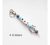 TEMU Llaveros de silicona personalizados con bonitos dijes de animales, llaveros con y personalizados, regalos personalizados para bolsos y accesorios - Paquete de varios estilos