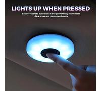 TEMU Luces de Lectura para Auto, Faros LED, Iluminación , Luces de Techo Delanteras y Traseras, Luces de Techo para Maletero