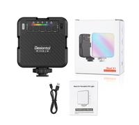 TEMU Luces de Relleno para Teléfono Móvil X1, Luz de Bolsillo Portátil para Fotografía al , Luz de Fotografía para Selfies y DSLR, Luces RGB/LED Completo para Fotografía