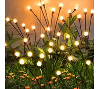 TEMU Luces Solares de Luciérnaga: Añade un mágico a tu jardín o fiesta, perfectas como regalos para Navidad, Halloween, Acción de Gracias, Pascua y Fiestas