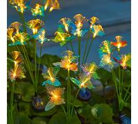 TEMU Luces Solares de para Exteriores con Sensor Inteligente y Automático - Iluminación para Jardín o Patio, Regalo Ideal para Fiestas