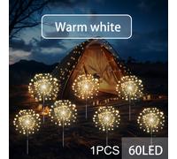 TEMU Luces solares para jardín - 8 , automático día/noche, impermeable IP65, ideal para , patios, decoración de , iluminación exterior | Luces decorativas para | Luces solares