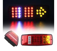 TEMU Luces Traseras de Freno e Indicador de Giro para Remolque, Camión o Barco - Lámpara de Señalización 12V