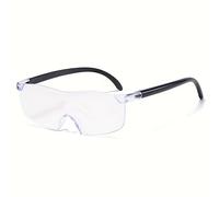 TEMU Lupa de Lectura Portátil con Lente Grande, Sin , Aumento del 250% y 300%, Ideal para Costura, Manualidades y Reparaciones