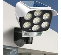 TEMU Luz de cámara Ankriyul con sensor de movimiento e inducción - Farola inteligente para exterior adecuada para jardín, entrada de vehículos, porche - Luz LED con cámara simulada, voltaje (36)