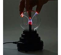 TEMU Luz de de plasma y al | LED con alimentación USB, iluminación ajustable, exhibición de mesa, para regalos de Navidad, Halloween y , material plástico, no batería