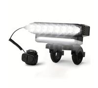 TEMU Luz Delantera/Trasera Compatible para s & - 8LED 20SMD con Batería Recargable de 4000mAh, Alarma Fuerte de 120dB, 4 , USB, Compatible para Montaña/Carretera