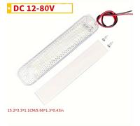 TEMU Luz LED de luminosidad para maletero de coche, 36 LED, 12-80V, adecuada para RV, camiones, autobuses, caravanas, remolques y luces de techo para RV, sin batería