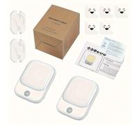 TEMU Luz nocturna LED con sensor de movimiento: ajustable, automático/apagado/encendido, adecuada para dormitorios y baños.