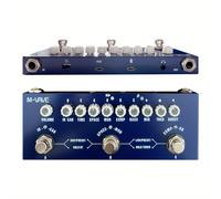 TEMU M-VAVE CUBE BABY Pedal de Efectos Combinados Portátil Multifuncional con Reproducción de Inalámbrica, Grabación de Teléfono y Función de Interfaz de Audio