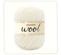 TEMU Made with 50 grams of yarn with a mix of colors like white, red, black, beige, pink, khaki, yellow, grey, blue, and green. This yarn is 100% pure and perfect for knitting and crochet projects.