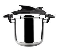 TEMU Magefesa Nova - Olla Rápida, Acero Inoxidable 18/10, Sensor de Presión, Cierre Fácil y , Cocina Sana, Inducción, Energético