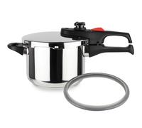 TEMU Magefesa Practika Plus - Olla Rápida 3.2L + Junta de Silicona , Acero Inoxidable 18/10, Sensor de Presión, Para Inducción, Energético