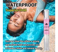 TEMU Magicflow 5ml/0.17fl.oz Pegamento para Pelucas Impermeable - Sujeción , Secado Rápido, Invisible y Fácil de Quitar