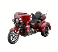 TEMU Maisto 1:12 Harley- CVO Tri 2021 Triciclo a de Metal Fundido a , Réplica de Motocicleta Coleccionable, Adecuado para Edades de 3-6 Años, Construcción Duradera de Plástico