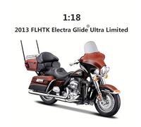 TEMU MAISTO 1:18 1999 FLHR & 2013 FLHTK Ultra de Motocicleta Coche de Juguete Regalo para Novio
