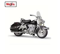TEMU Maisto 1:18 - Davidson 1966 FLH , vehículos a presión, coleccionables, , de motocicleta, juguetes