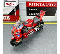 TEMU Maisto 1:18 de moto de juguete de aleación fundida a presión Ducati Winner Team #1 y #23 de 2024, regalo de colección