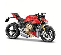 TEMU Maisto 1:18 Ducati V4 S de Motocicleta de Fundición para Colección y Regalo