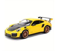 TEMU Maisto 1:24 Porsche 911 GT2 RS de Coche Deportivo en Aleación, Juguete de Vehículo Diecast Colección Regalo