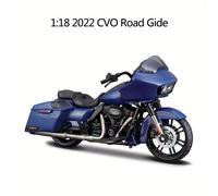 TEMU Maisto 2022 CVO Road Glide a 1:18 | de motocicleta coleccionable de fundición a presión, plástico, operación manual