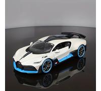 TEMU Maisto Autorizado 1:24 Bugatti Divo Coche Deportivo de Aleación Estático de Fundición a Presión Juguete Coleccionable, un Regalo para .
