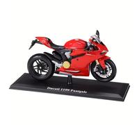 TEMU Maisto Autorizado de Motocicleta Ducati 1199 a 1:12, un Vehículo Die-Cast Coleccionable para y un Regalo para Entusiastas de las Motos