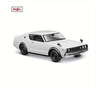 TEMU Maisto de Coche Coleccionable a 1:24 Compatible con for Nissan 2000GT-R (KPGC110) - Réplica de Coche , Carrocería de Aleación de , Accionamiento por Empuje, Regalo para y Coleccionistas