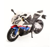 TEMU Maisto de Motocicleta BMW RR a 1:12 de Montaje DIY en Aleación de Aluminio, de Operación por Empuje, Juguete Coleccionable para Niños y Jóvenes, Regalo Ideal para las Fiestas