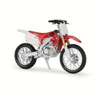 TEMU Maisto de Motocicleta de Carreras HONDA CRF450R 1:18 - Viento, Aleación de , Resistente al , Diseño y con Neumáticos Negros, Ideal para Coleccionistas