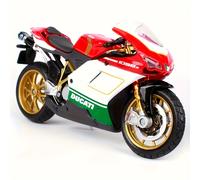 TEMU Maisto de Motocicleta Ducati 1098S en Aleación a 1:18 - Juguete Miniatura y con Ruedas Detalladas, Frenos y Calcomanías "DUCATI", Ideal para Coleccionistas y Regalos