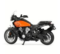 TEMU Maisto de Motocicleta Harley- 1250 a 1:18 - Negro con Naranja y , Aleación de , Juguete Coleccionable Resistente al