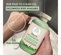 TEMU MALIYYA Gel Exfoliante de Limpieza Profunda e Hidratante - Exfoliante Facial y Corporal de Aloe Vera y de Almendras para Todo Tipo de Piel Beige , No , No Irritante