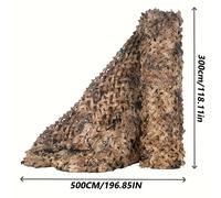 TEMU Malla de camuflaje para exteriores, malla de sombreo, malla de disfraz, malla de camuflaje decorativa