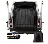 TEMU Malla de protección contra insectos para trasera de un furgón de carga , red de protección contra para coche, cremallera de puerta central, ventana de pantalla para camping