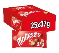 TEMU Maltesers - 25x37g | Bolitas de Chocolate con Leche Malteada | Pack Ahorro