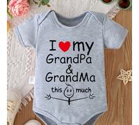 TEMU Mameluco para bebé "Amo a mi y " - de gateo para recién nacido con estampado de , body para primeras fotos, regalos y para - Ropa (No-), para exteriores