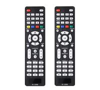 TEMU Mando a distancia de TV de 2 piezas con botón que se para LG, for Samsung, Philips, Panasonic, Sharp, TCL, , Sony, Sanyo, , Hisense, JVC, RCA Brands, para televisores LCD, LED y 3D