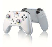 TEMU Mando inalámbrico para PC EasySMX, mando para juegos X05 con de luz, 5 de luz - Joystick Hall - Gatillo Hall - Batería recargable de 750 mAh para PC/Switch/Móvil -