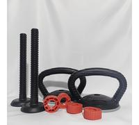 TEMU Mango para kettlebell con agarre antideslizante | Kettlebell multifuncional para entrenamientos abdominales y de cadera, ajuste universal, material PP de color