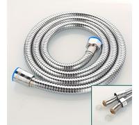 TEMU Manguera de Ducha de Acero Inoxidable de 2m/78.74in, Manguera Extra Larga para Cabezal de Ducha de , Manguera Universal con de 1/2in para Uso en Ducha