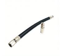 TEMU Manguera de Extensión para Válvula de Aire de Acero Inoxidable para Patinete Eléctrico Xiaomi M365, 1S, Pro, , Mi3 Max, G30 - Tubo Duradero con Agarre de para una Fácil Inflación