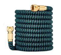 TEMU Manguera de Jardín Expandible - Presión, Neopreno Duradero para de Coches y Cuidado del Césped, Diámetro de 3/4" con Conector de Estándar