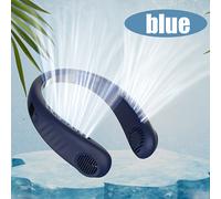 TEMU ¡Mantente y con Portátil de Cuello, USB, Pantalla Digital, 5 Velocidades, Mini Sin e Enfriamiento Suspendido para Viajes y Camping!