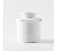 TEMU Mantequillaera de Cerámica Rústica | Tarro de Almacenamiento de Queso Resistente al Óxido con , Contenedor de Mantequilla de Estilo para la Cocina del Hogar