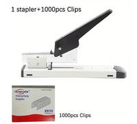 TEMU manual de resistencia para encuadernar hojas, 1000 grapas de tamaños 23/13 y 23/6 para encuadernación de libros