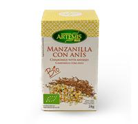 TEMU Manzanilla con Anís 20 Bolsitas - 28g - 100% Vegano - Artemis