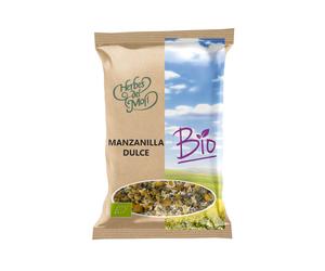 TEMU Manzanilla Dulce Bio 30g | Infusión Ecológica Relajante | Flores de Manzanilla a Granel | Sabor Suave y Aromático | Vegano | Herbes del Moli